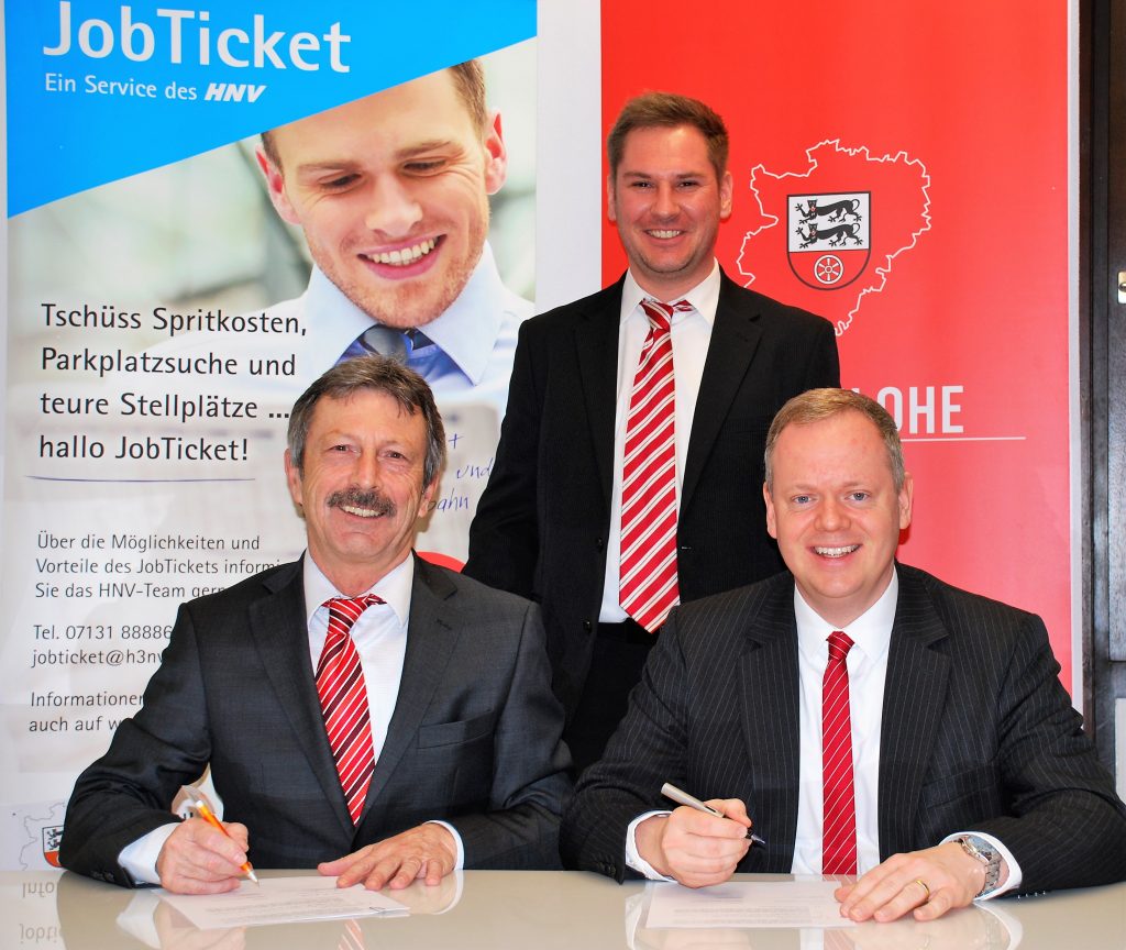 Arbeitgeber zahlt Zuschuss für das JobTicket HNV GSCHWÄTZ Das Magazin